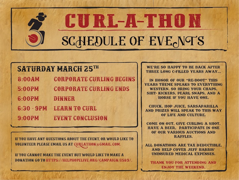 2023 Curlathon Schedule